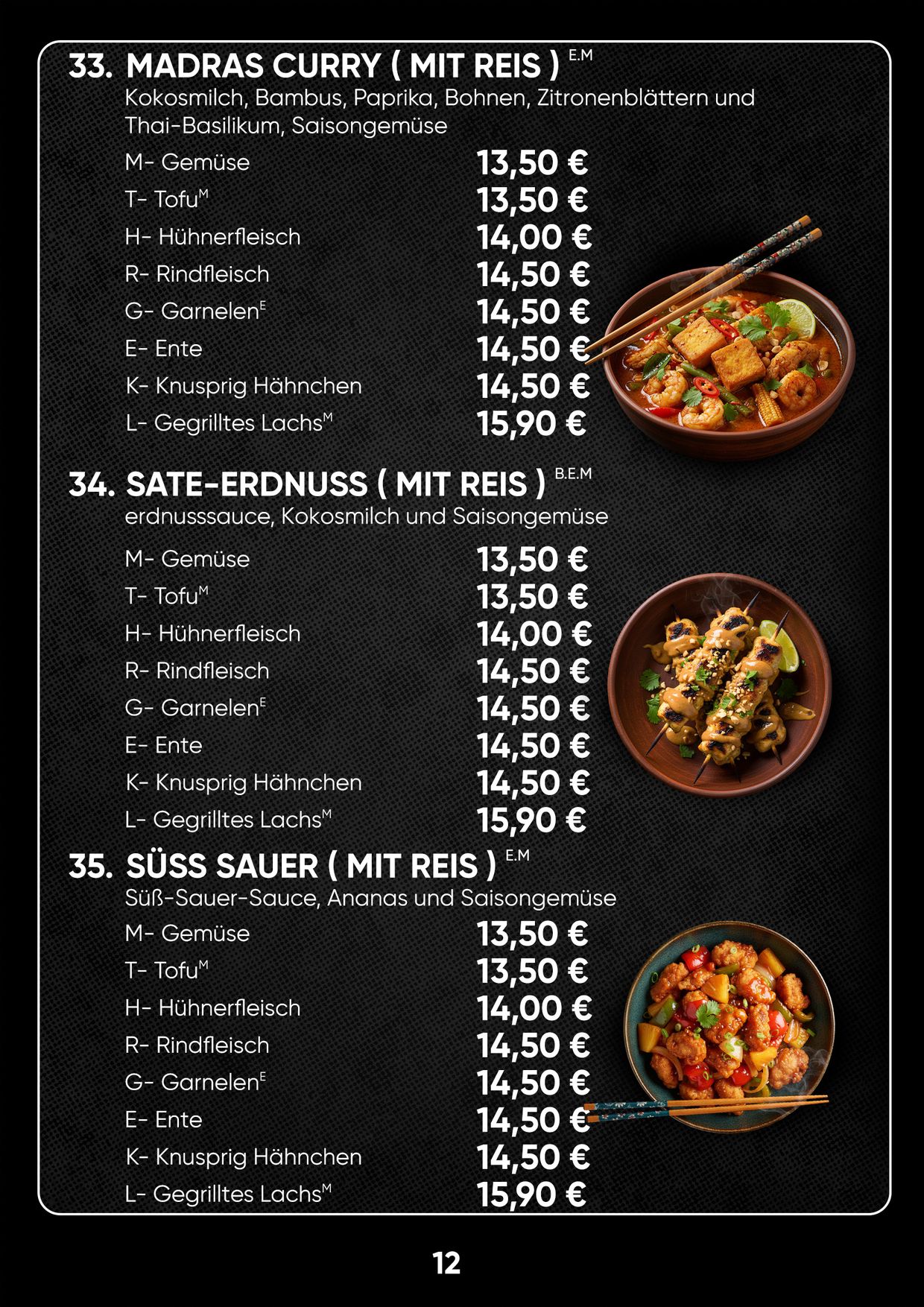 Menu catalogue 13