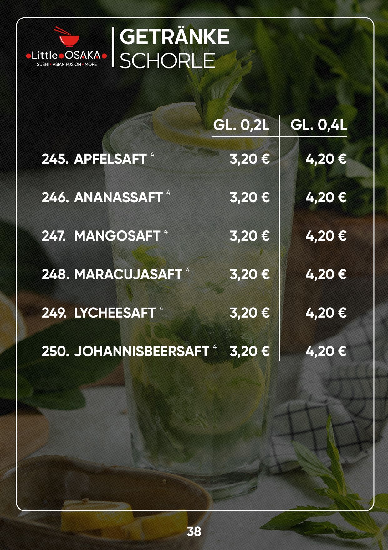 Menu catalogue 39